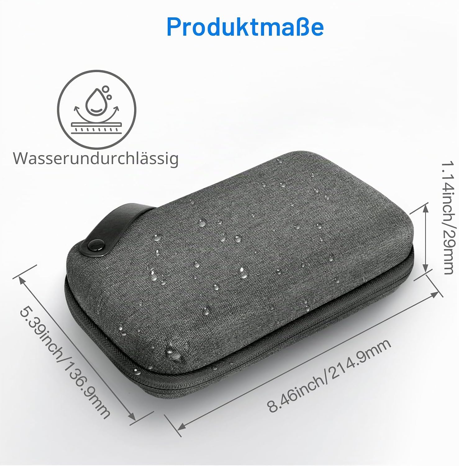 Thumbnail 3 de JETech Reise Zubehör Organizer Tasche – Große Kapazität, wasserbeständig, stoßfest