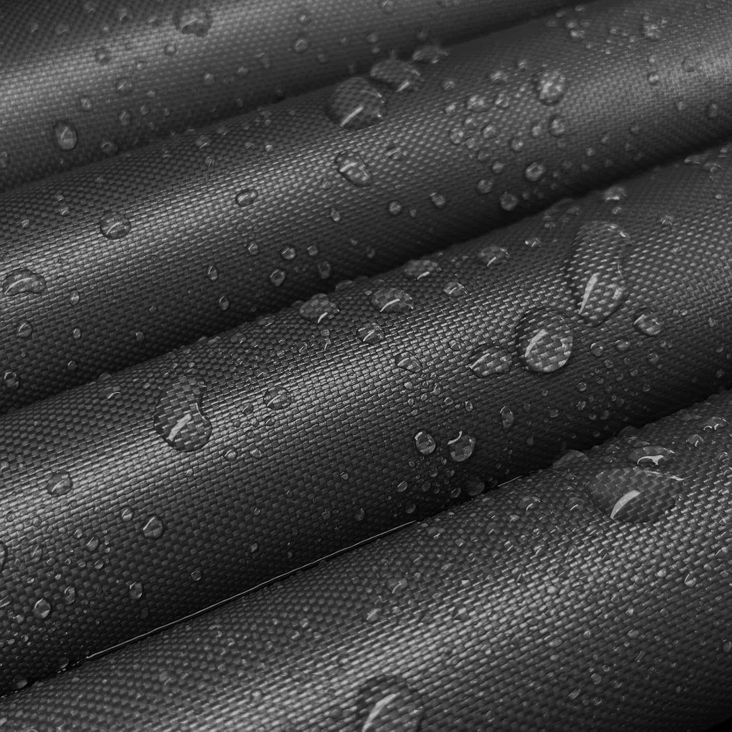 Detalle de STARTWO Black-X-Large 4-Piece Patio Furniture Cover Set, Waterproof Oxford