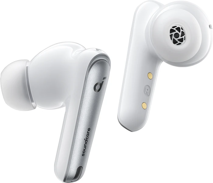 Detalle de Soundcore Liberty 4 NC Weiß mit 60 Stunden Kopfhörer