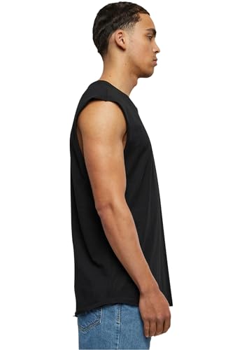 Detalle de Urban Classics Uomo Nero 3XL – Canotta estiva Open Edge, no-sleeve per allenamento