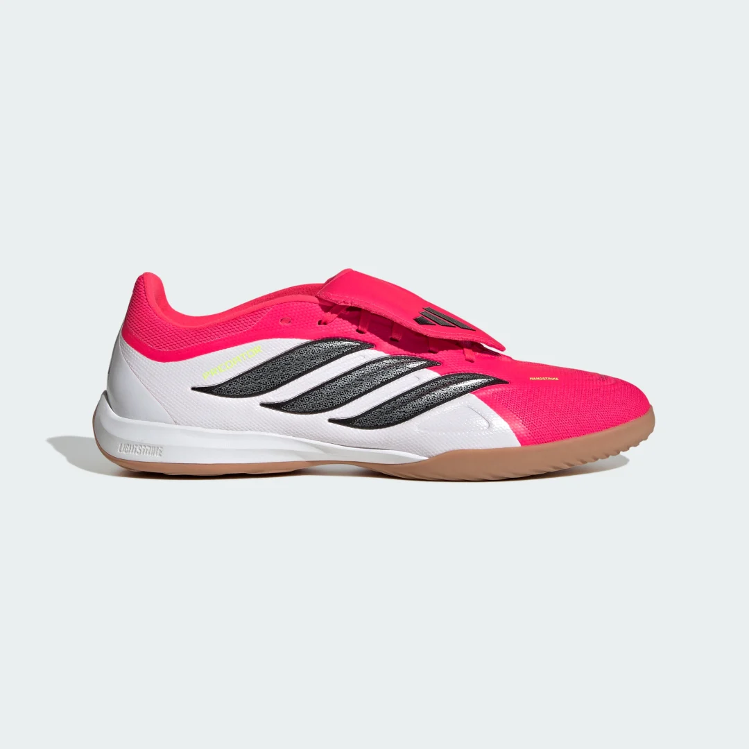 Thumbnail 1 de Adidas Predator League Indoor: Zapatilla de fútbol con lengüeta plegable en rojo