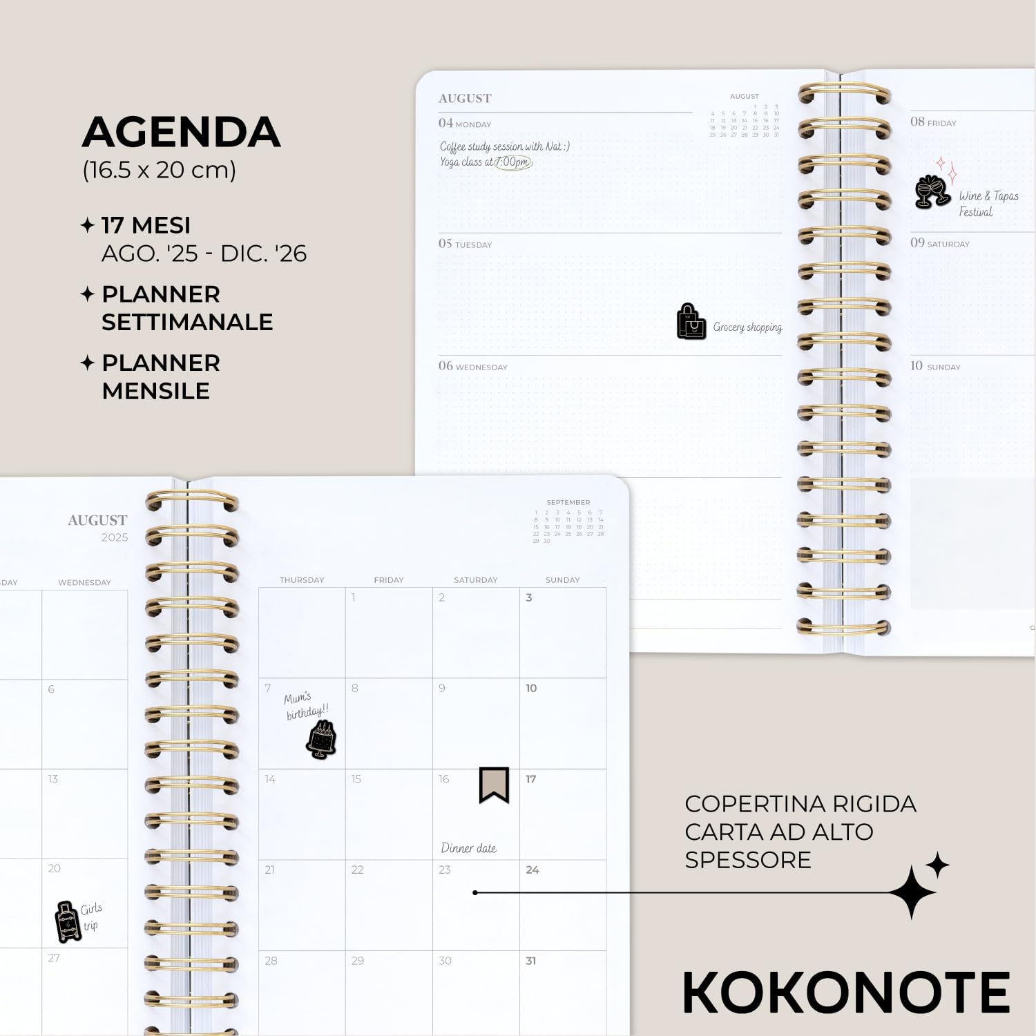 Thumbnail 1 de Kokonote Idole William Morris 16,5x20 cm 📘