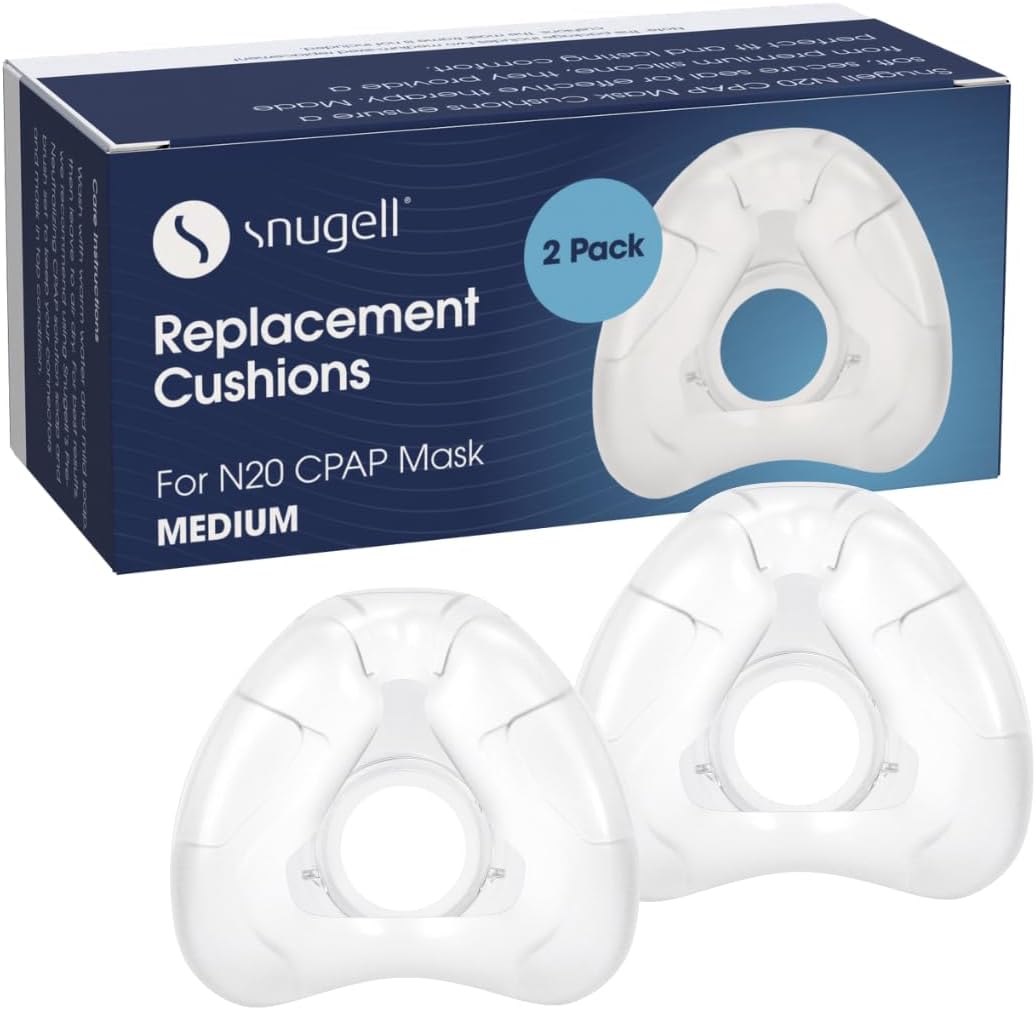 Detalle de Snugell AirFit N20用 鼻用CPAPクッション 2個入り シリコン製