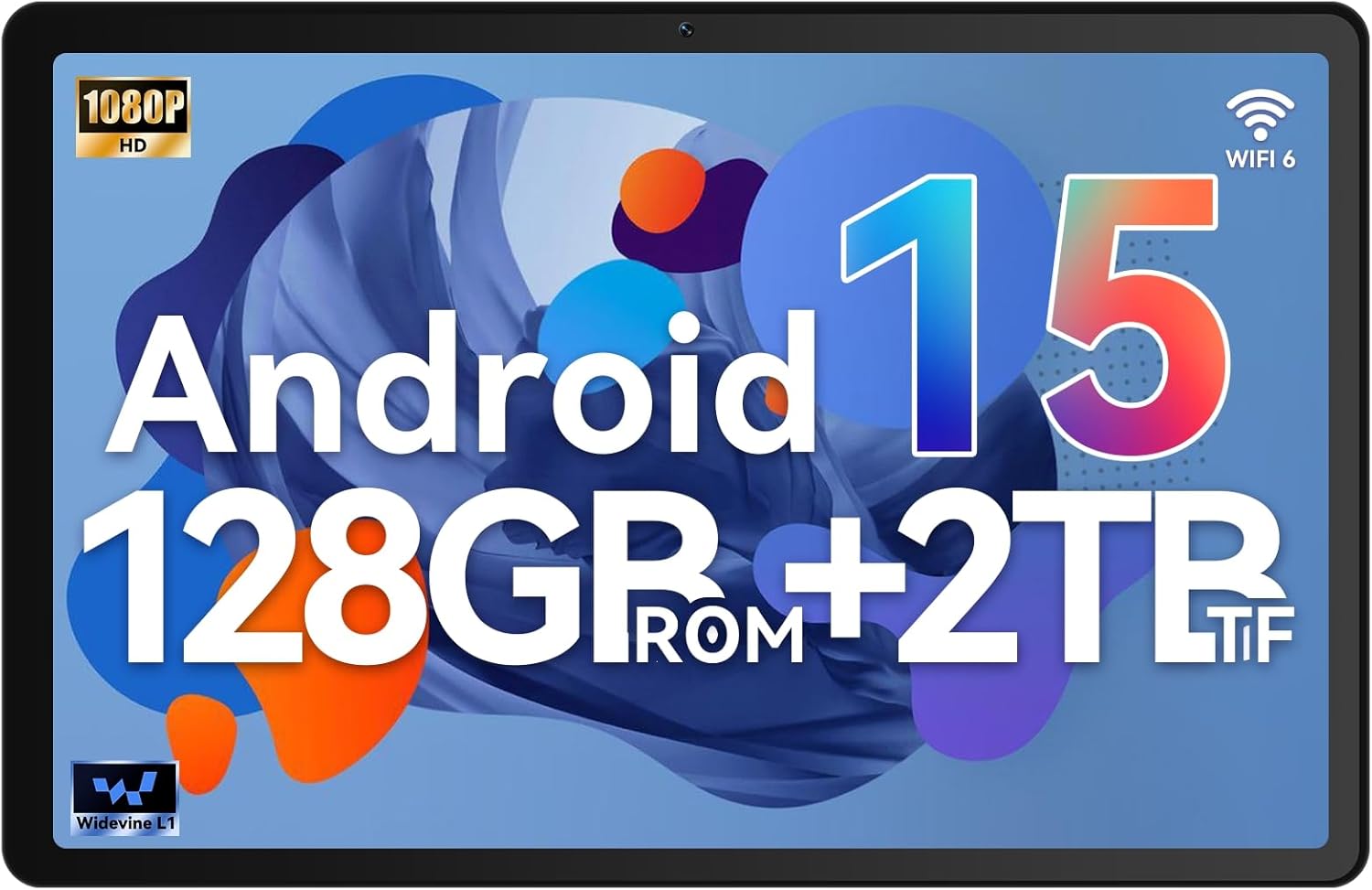 Gleeso Tablet Android 15 (10in) – 30GB RAM, 128GB ROM, Octa‑Core A733, Wi‑Fi 6