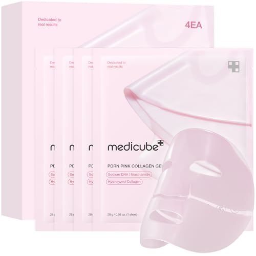 Detalle de medicube Jelly Gel Mask with Salmon DNA PDRN Pink Collagen: prova di Glow e idratazione profonda