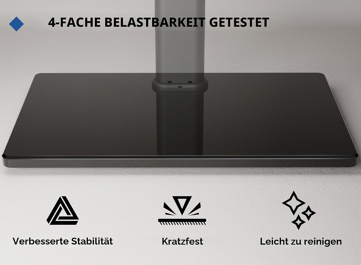 Thumbnail 2 de Bontec TV Ständer 24–60 Zoll 45KG