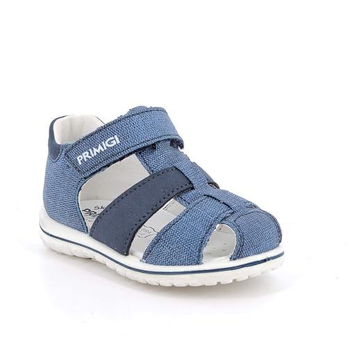 Detalle 2 de PRIMIGI 1363433 Sandali Ragnetto Bambino con Strappo Plantare in Pelle Blu 19