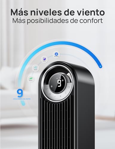 Thumbnail 5 de Dreo Ventilador de Torre Inteligente Cruiser Pro 106 cm: WiFi, Alexa, control por voz y temporizador