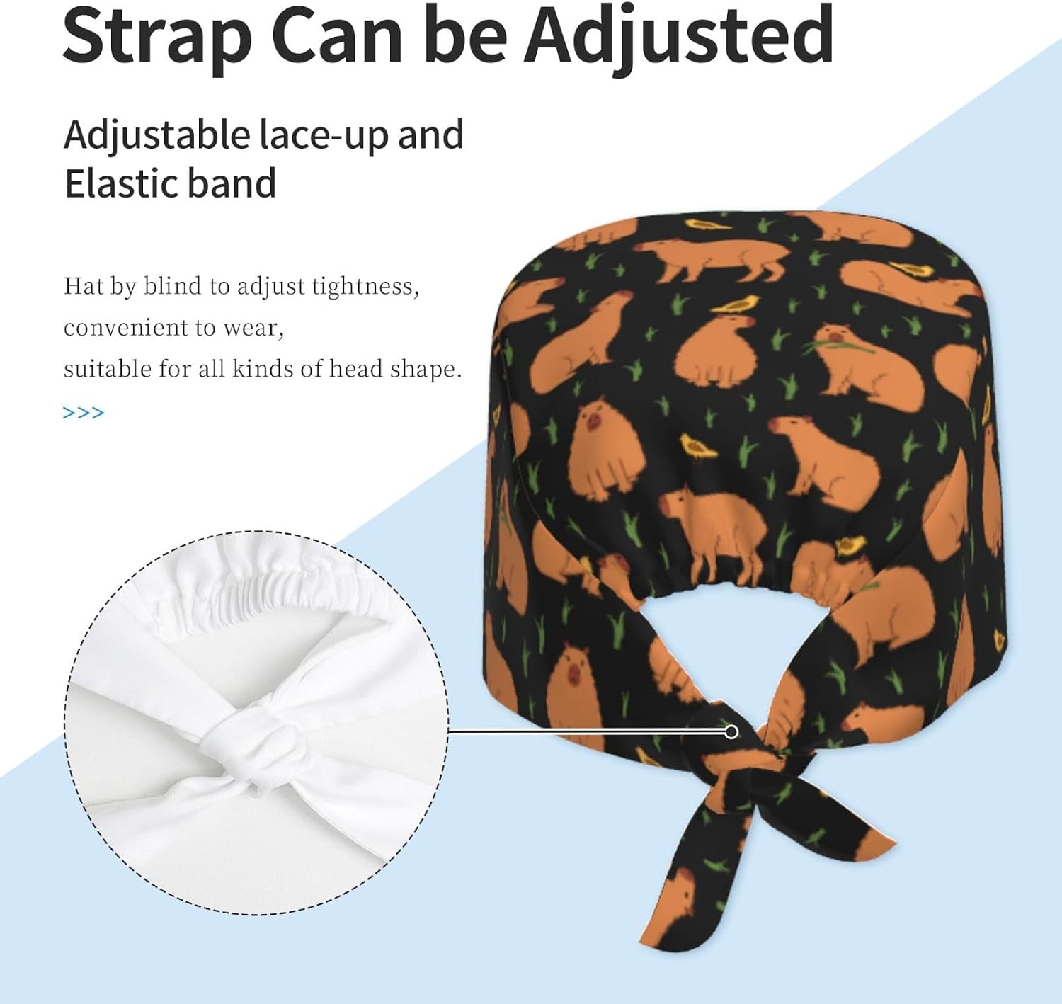Detalle de Surgical Scrub Cap Polyester