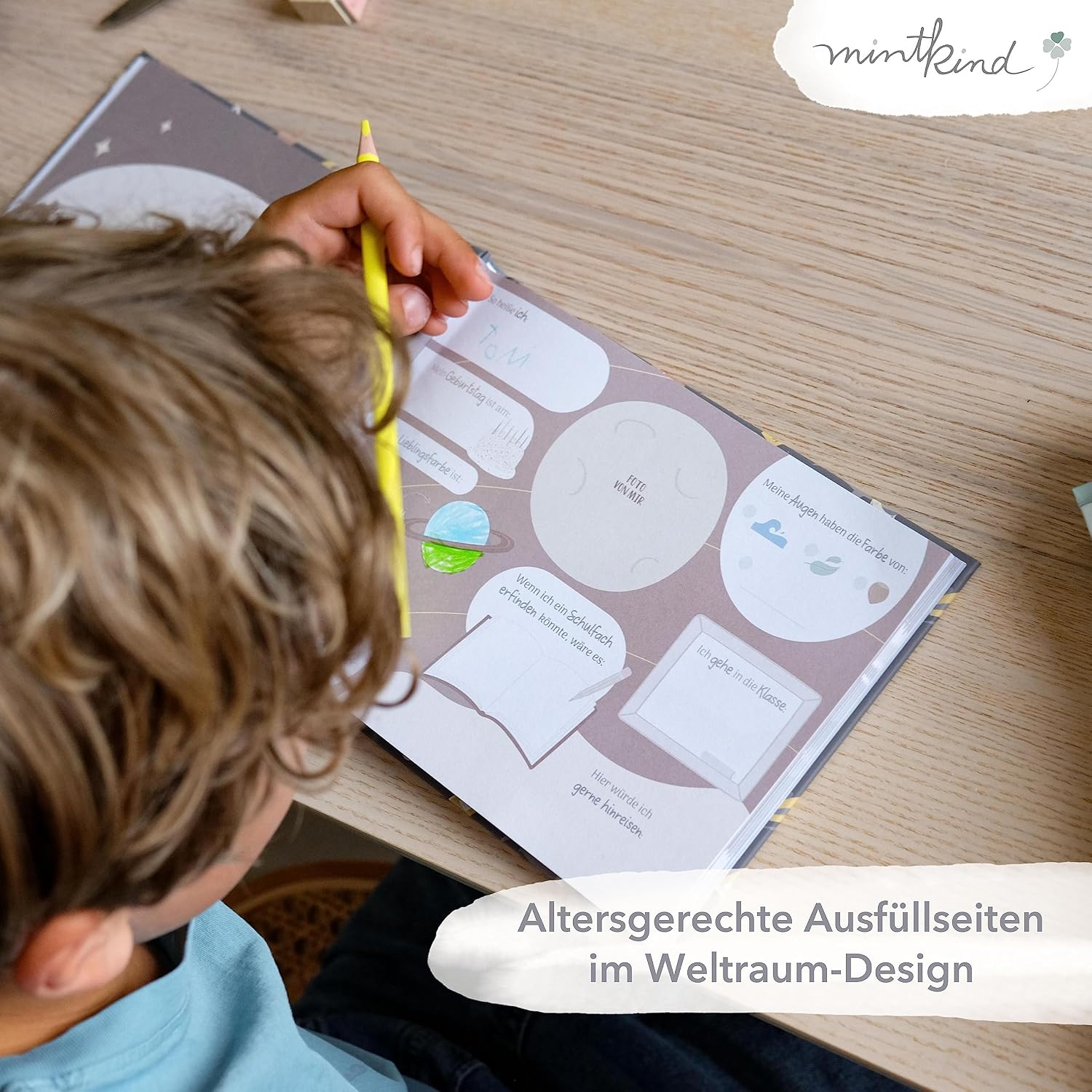 Thumbnail 4 de mintkind Meine Schulfreunde Freundebuch 21,5x15,5 cm
