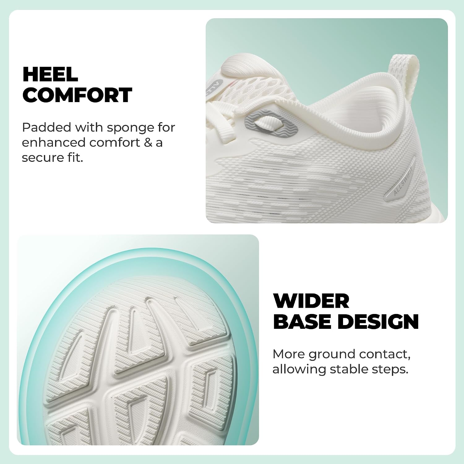 Thumbnail 6 de ALLSWIFIT StediCloud Lite Women’s Walking Shoes with Arch Support & Breathable Cushioning