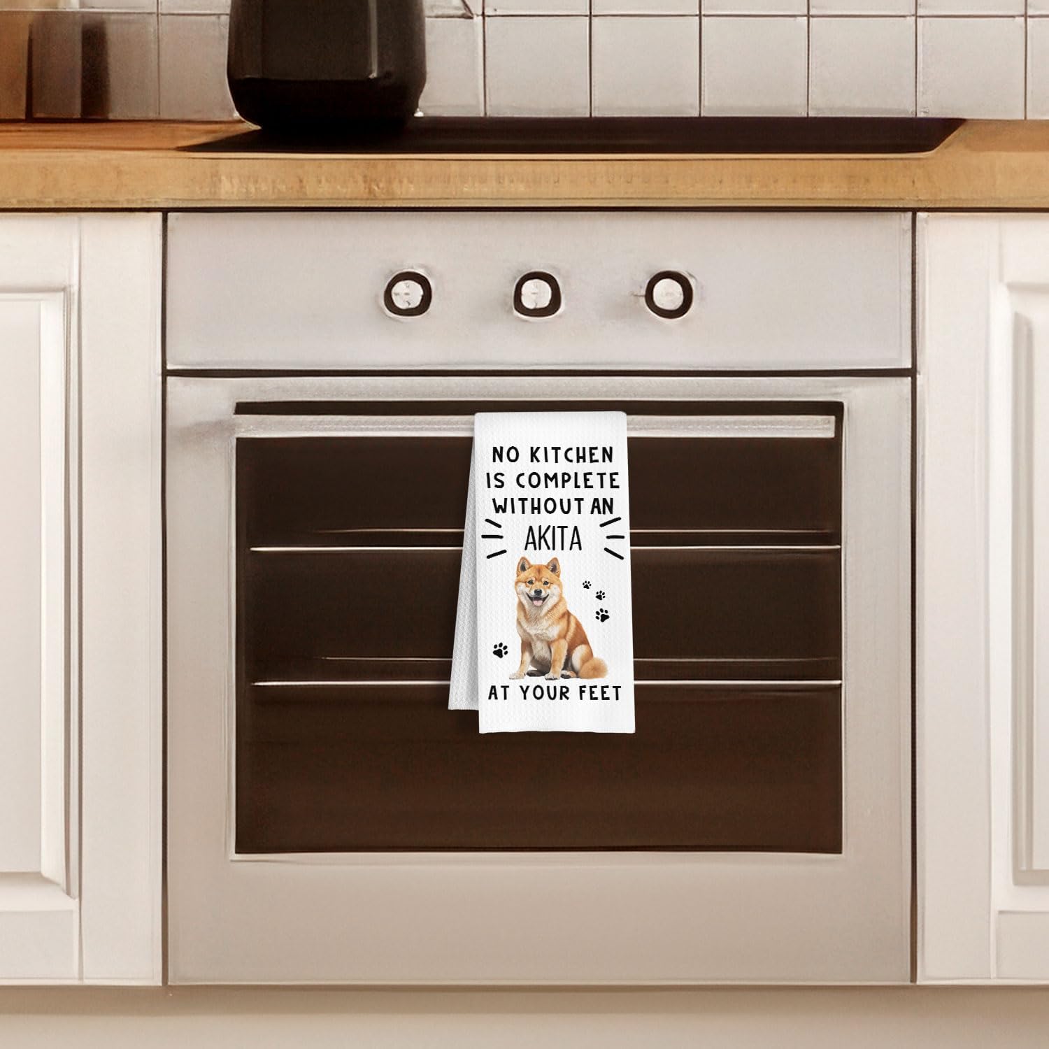 Detalle de HSIASHENG Funny Rottweiler Dish Towel 16×24 in 🧻