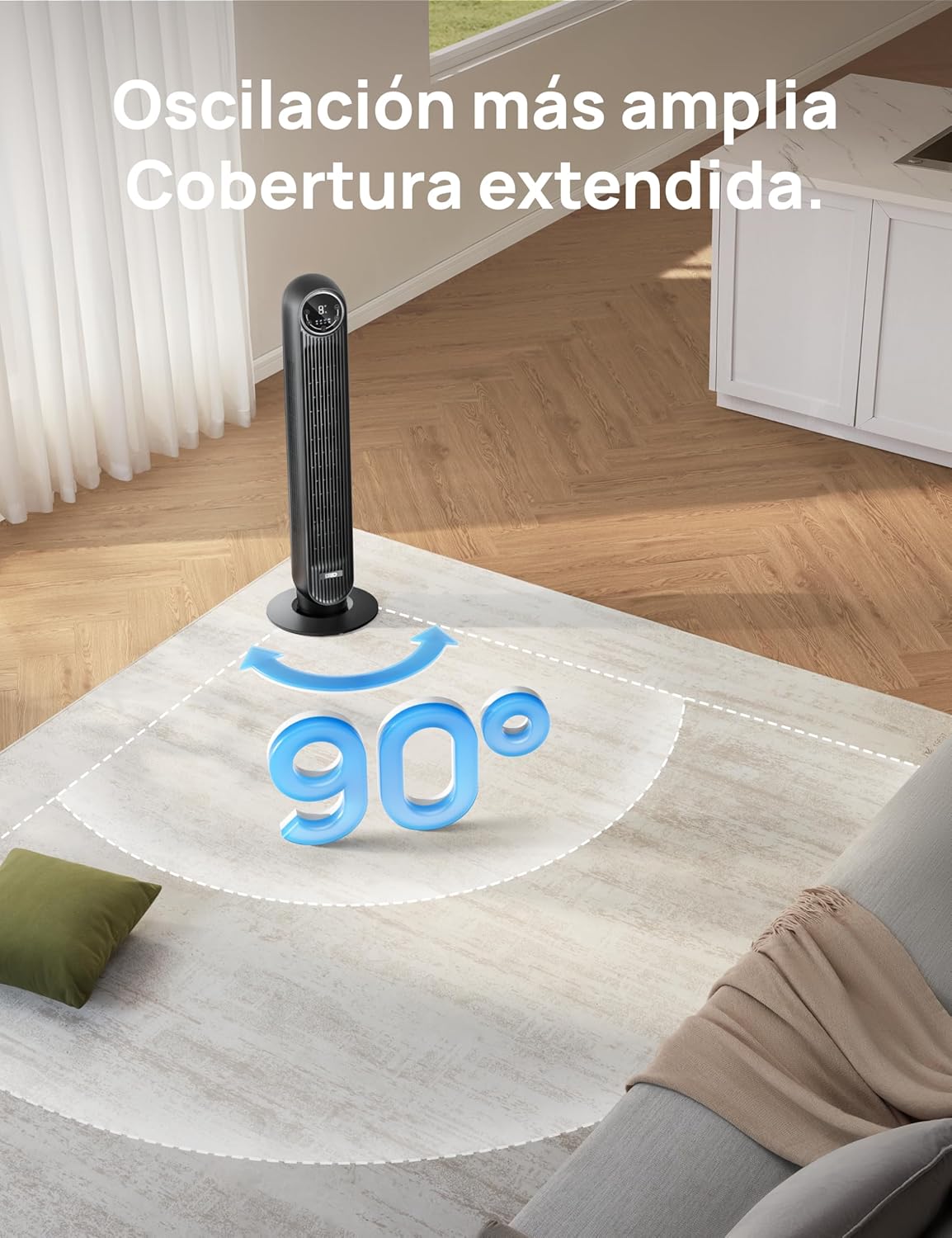 Thumbnail 4 de Dreo ventilador de pie silencioso 36 pulgadas
