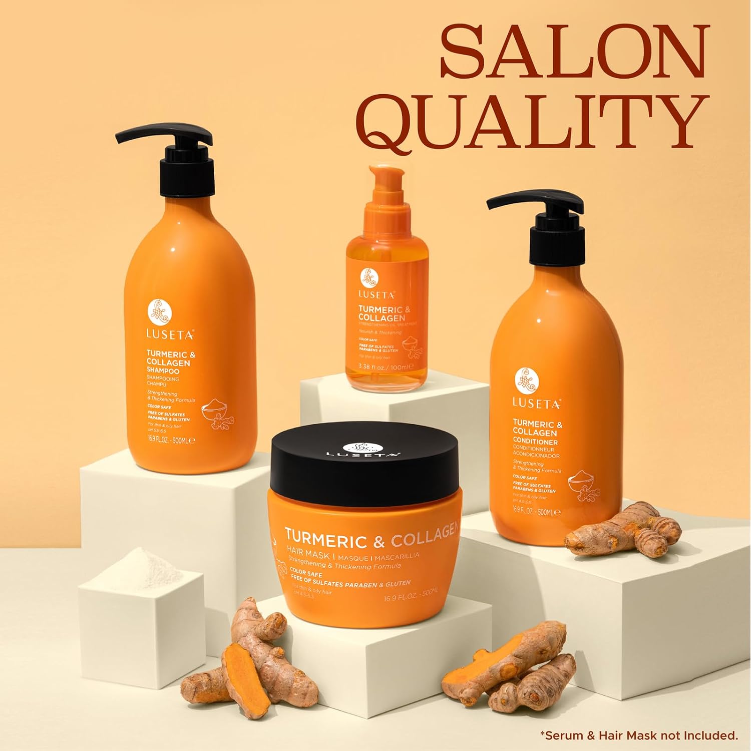 Detalle de Luseta Volumizing Shampoo and Conditioner Set