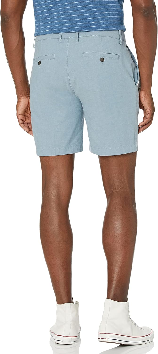 Thumbnail 1 de Amazon Essentials men’s slim-fit 7" (18cm) lightweight stretch oxford shorts