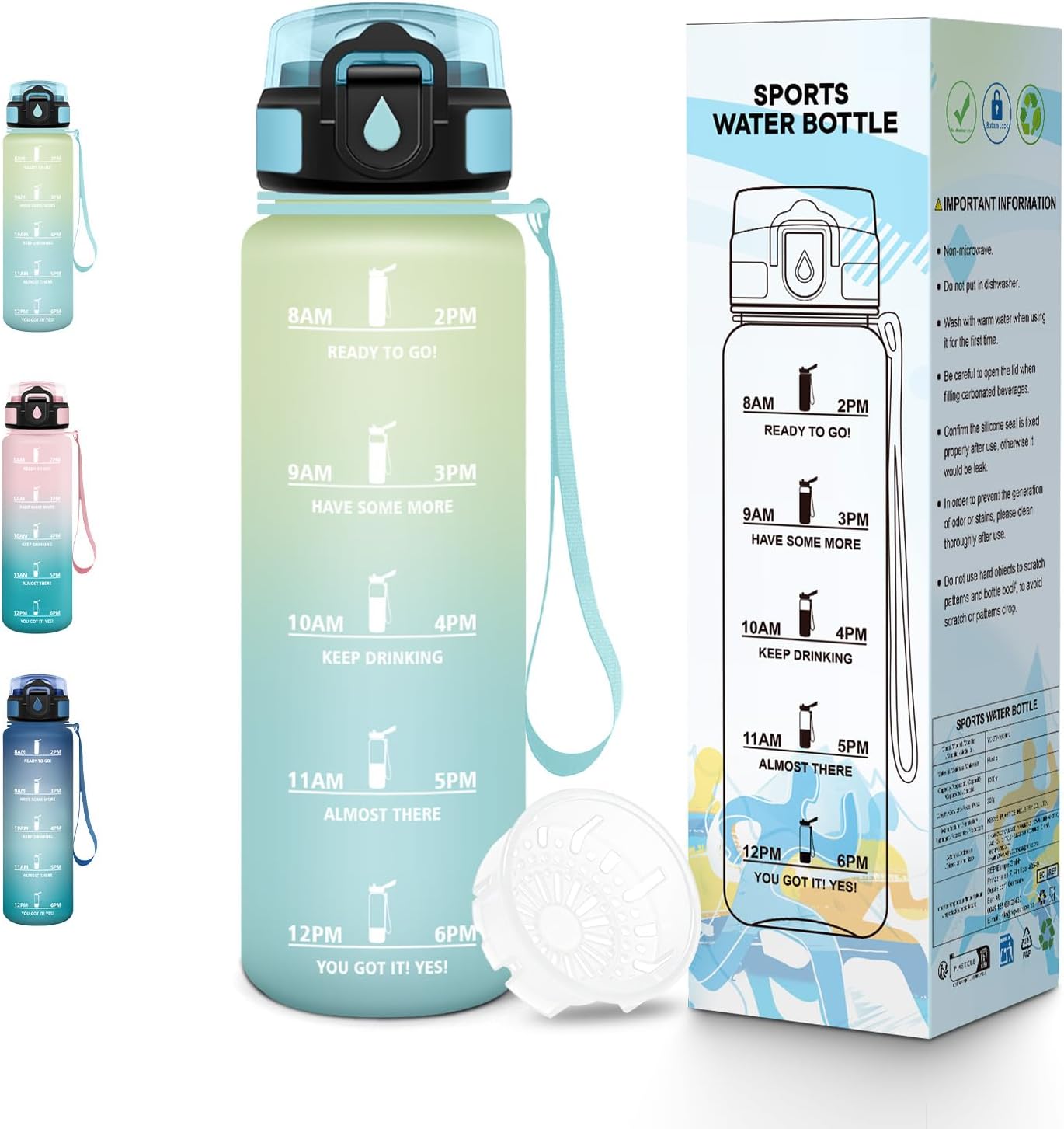 Detalle de Baramumu Gourde 500 ml anti-fuite