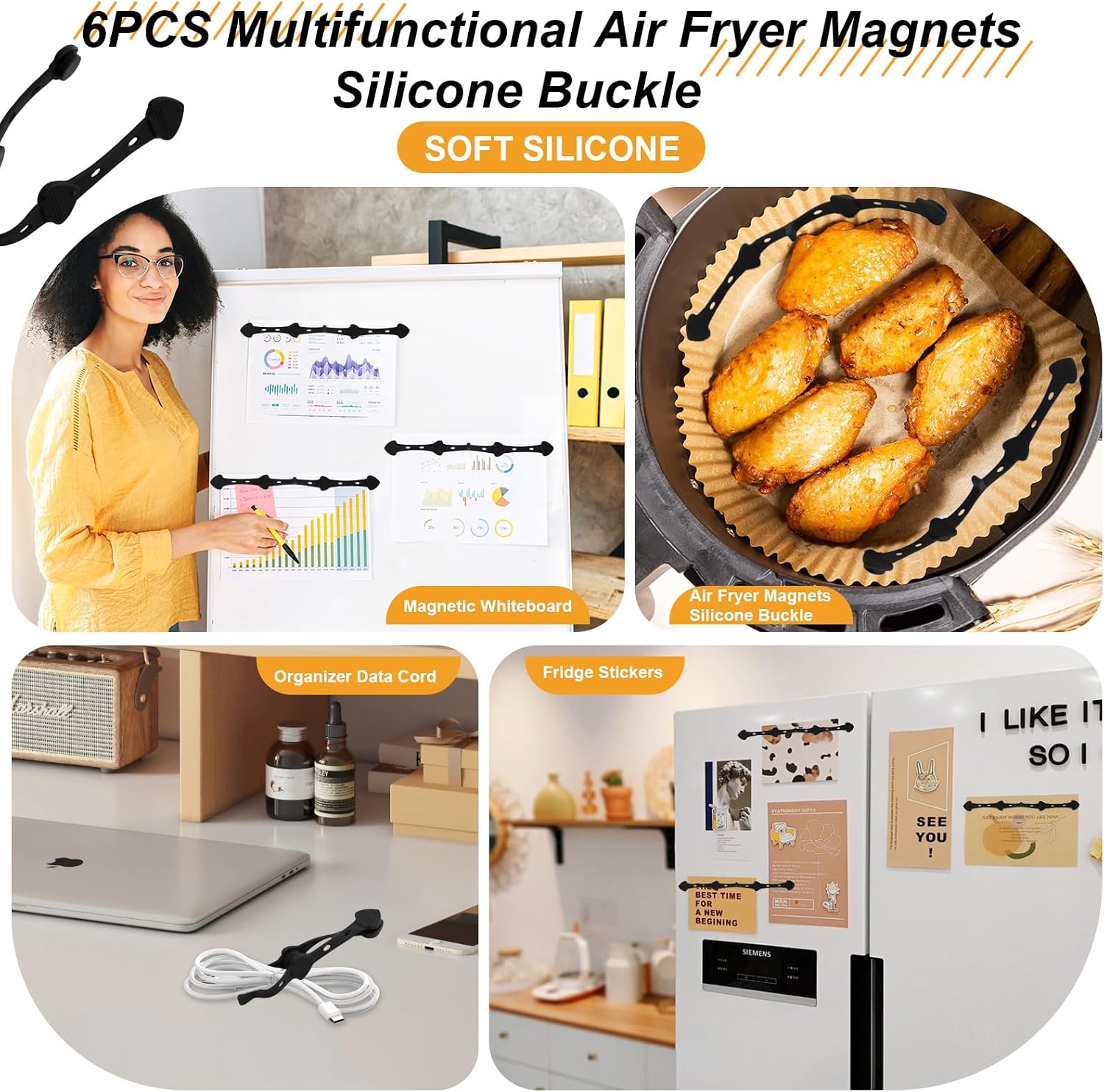 Thumbnail 6 de Jukibole Magnete für Airfryer 6er