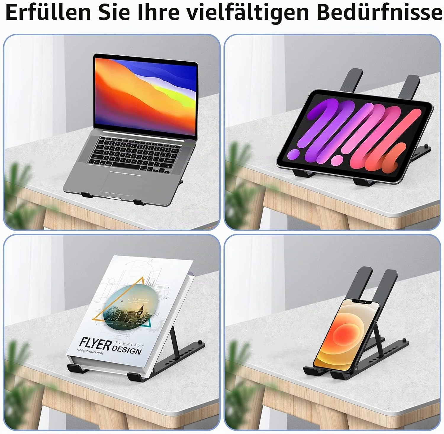 Thumbnail 5 de Tonmom Laptop Ständer höhenverstellbar 10–15,6"