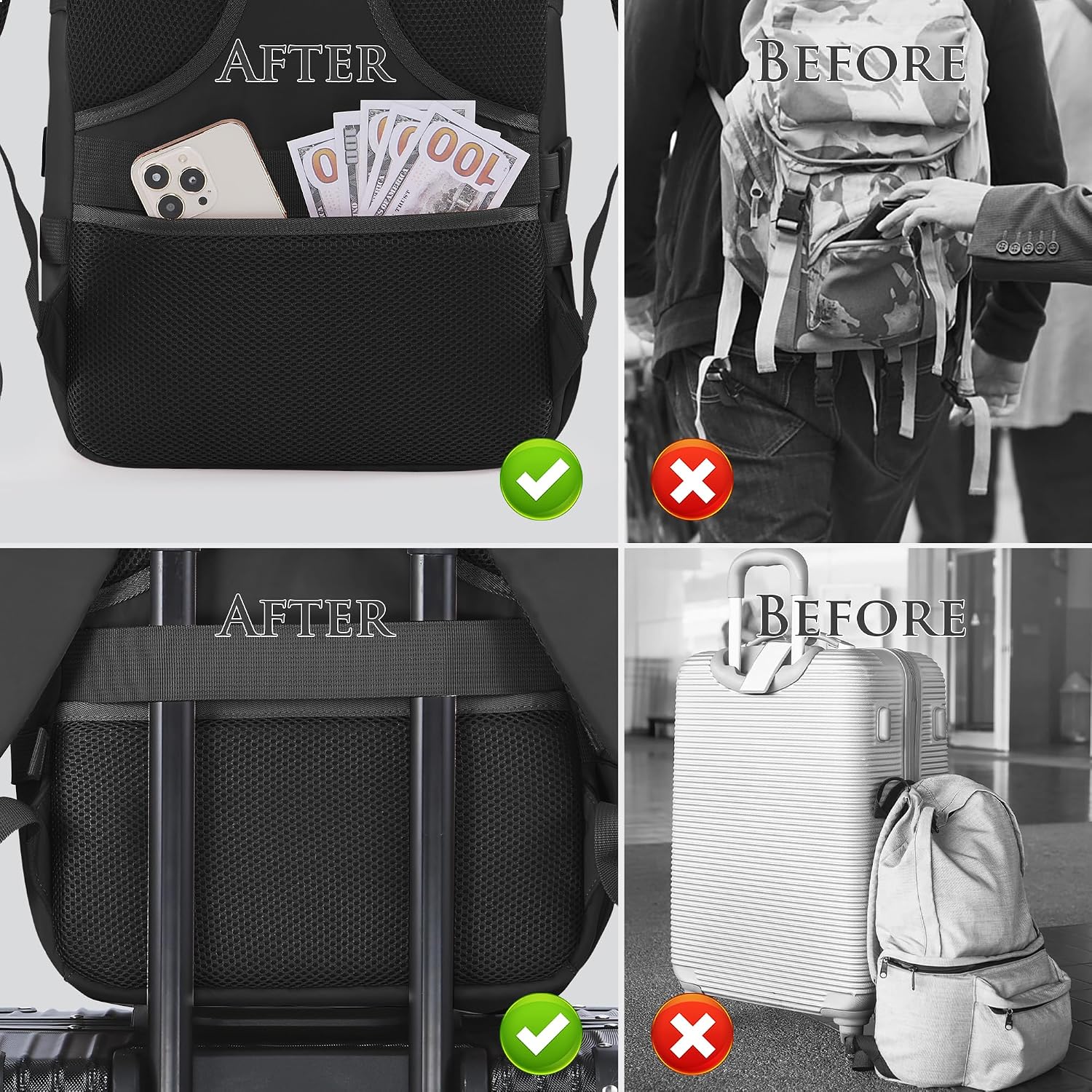 Thumbnail 4 de WOUIYO Ryanair cabin backpack 40x30x20