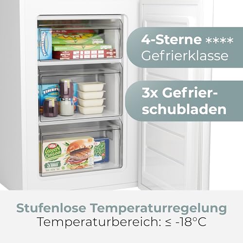 Detalle de Clatronic Gefrierschrank klein GS 102 weiß – 87 L, 85 cm, leise, Energieklasse C