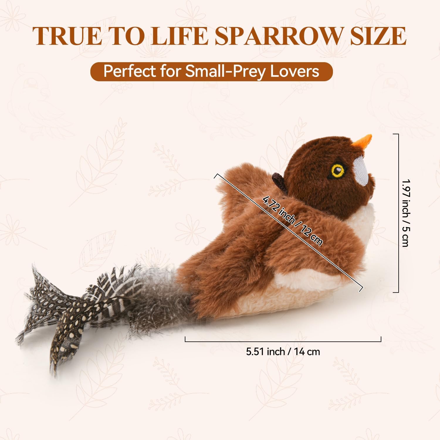 Detalle de LIFLIX Interactive Cat Toy, Small