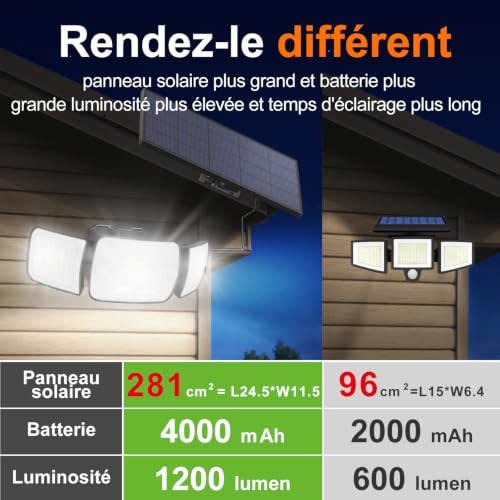 Thumbnail 3 de intelamp lampe solaire extérieure