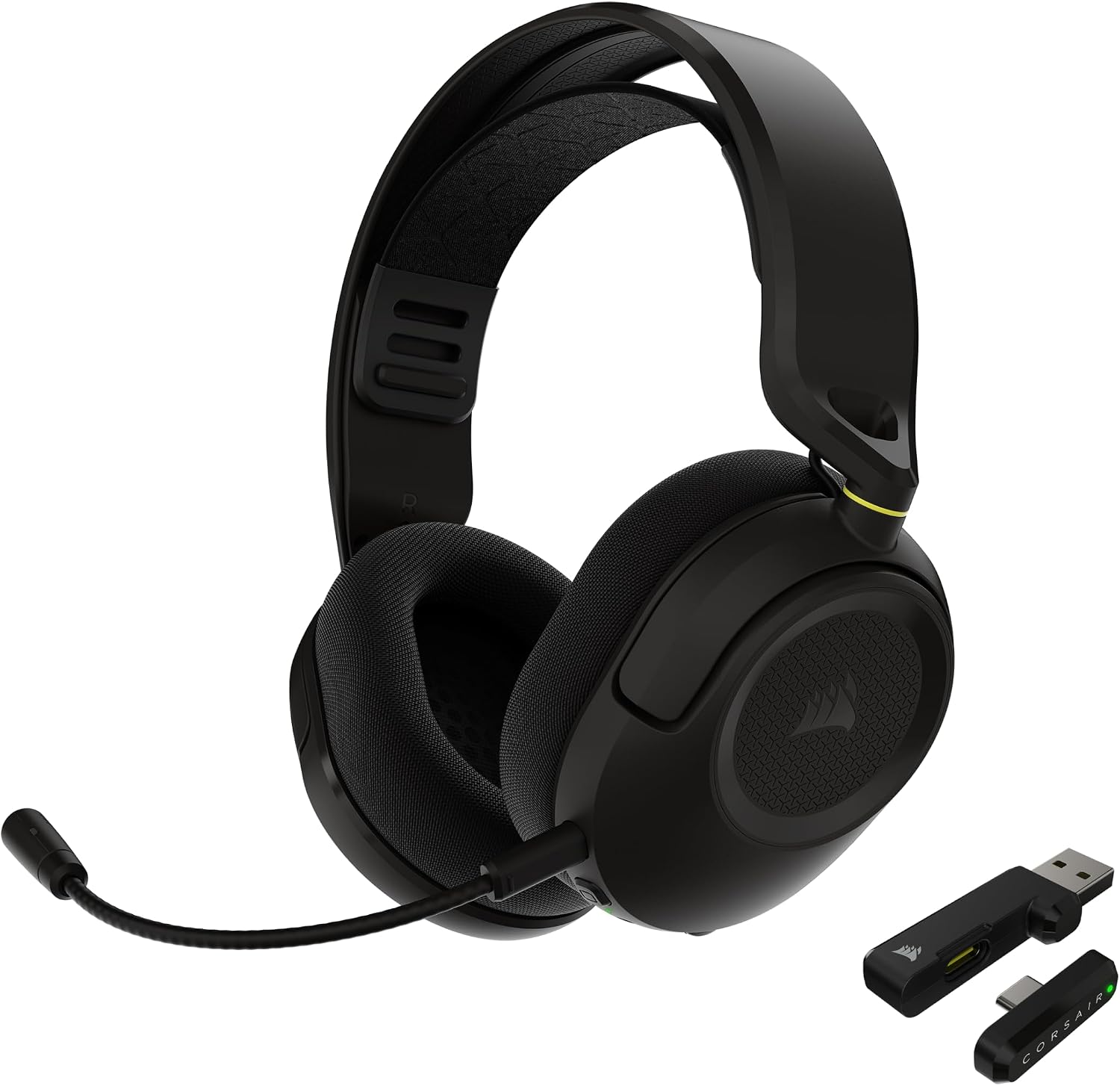 Detalle de CORSAIR HS35 v3 Wireless Gaming Headset, CA-9011401-WW, 2.4GHz & Bluetooth