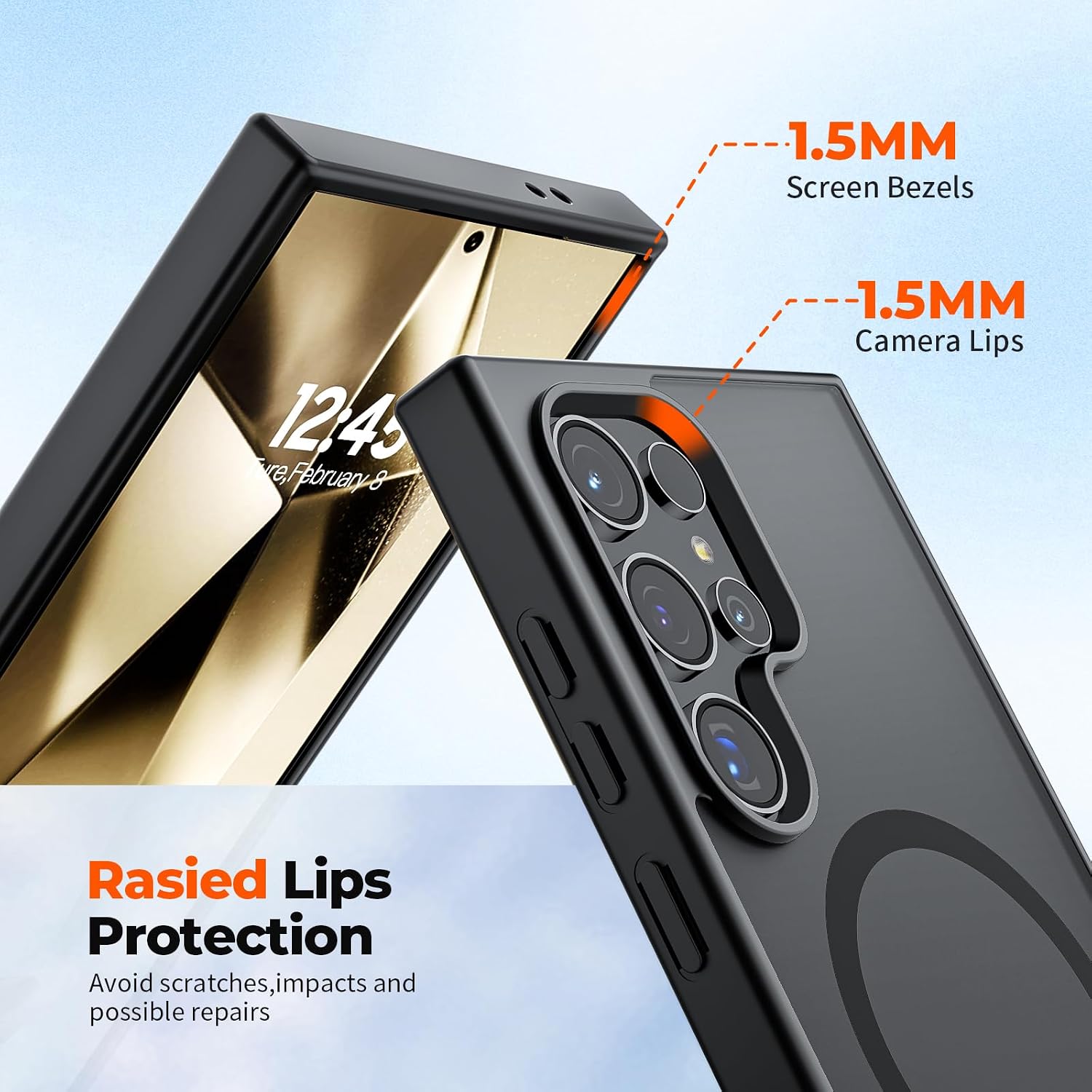 Thumbnail 4 de SUPFINE Samsung Galaxy S24 Ultra Magnetic Slim Case