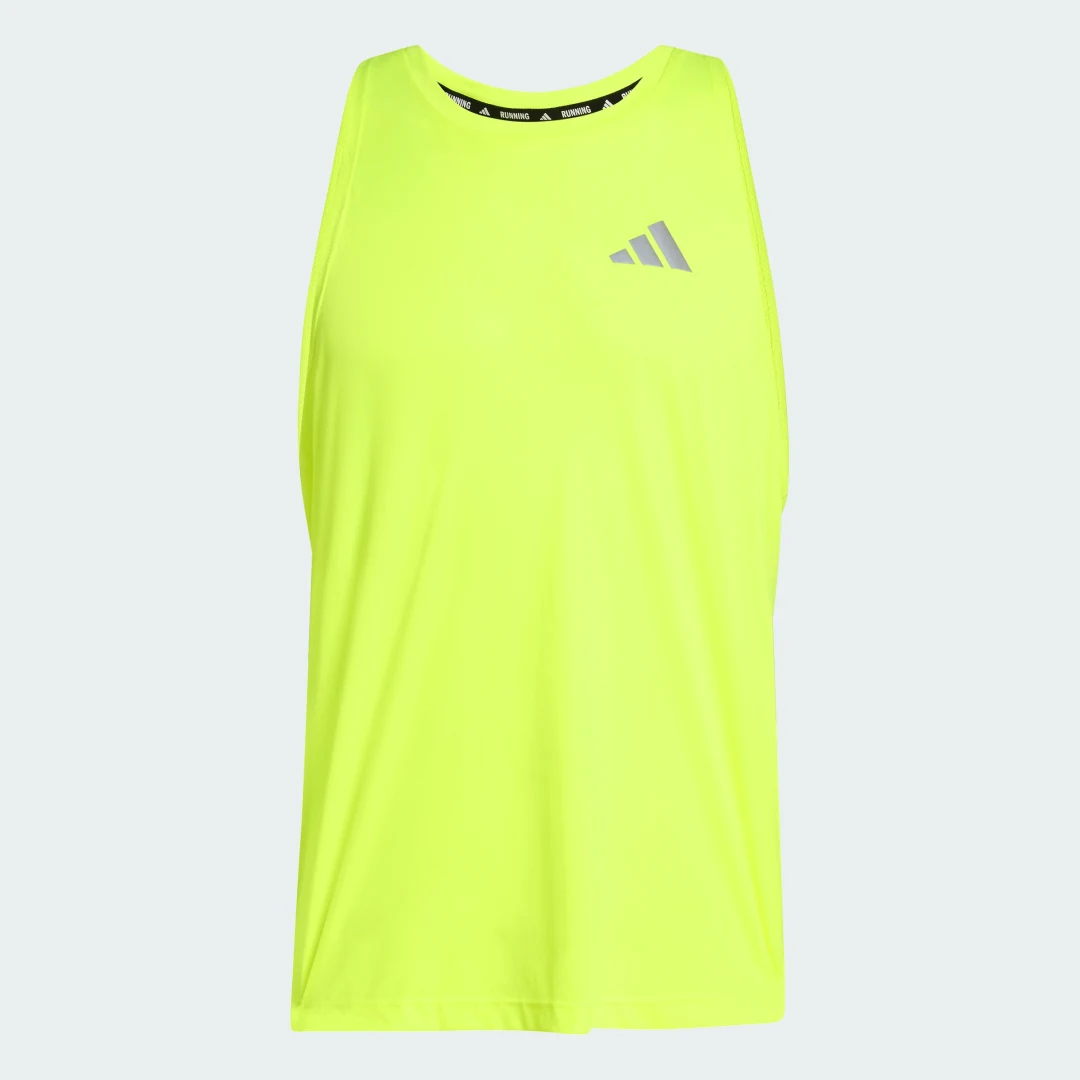 Thumbnail 3 de Camiseta de tirantes para running adi365Breeze de Adidas – Amarillo