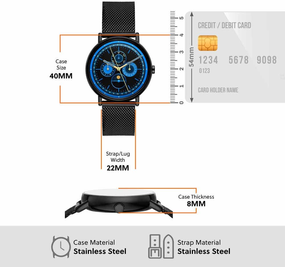 Thumbnail 6 de Skagen Signatur orologio multifunzione 40 mm