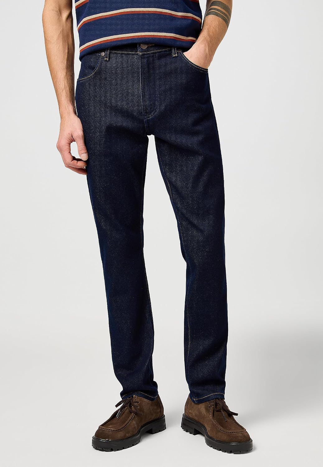 Detalle de Wrangler Men's Larston Slim Jeans