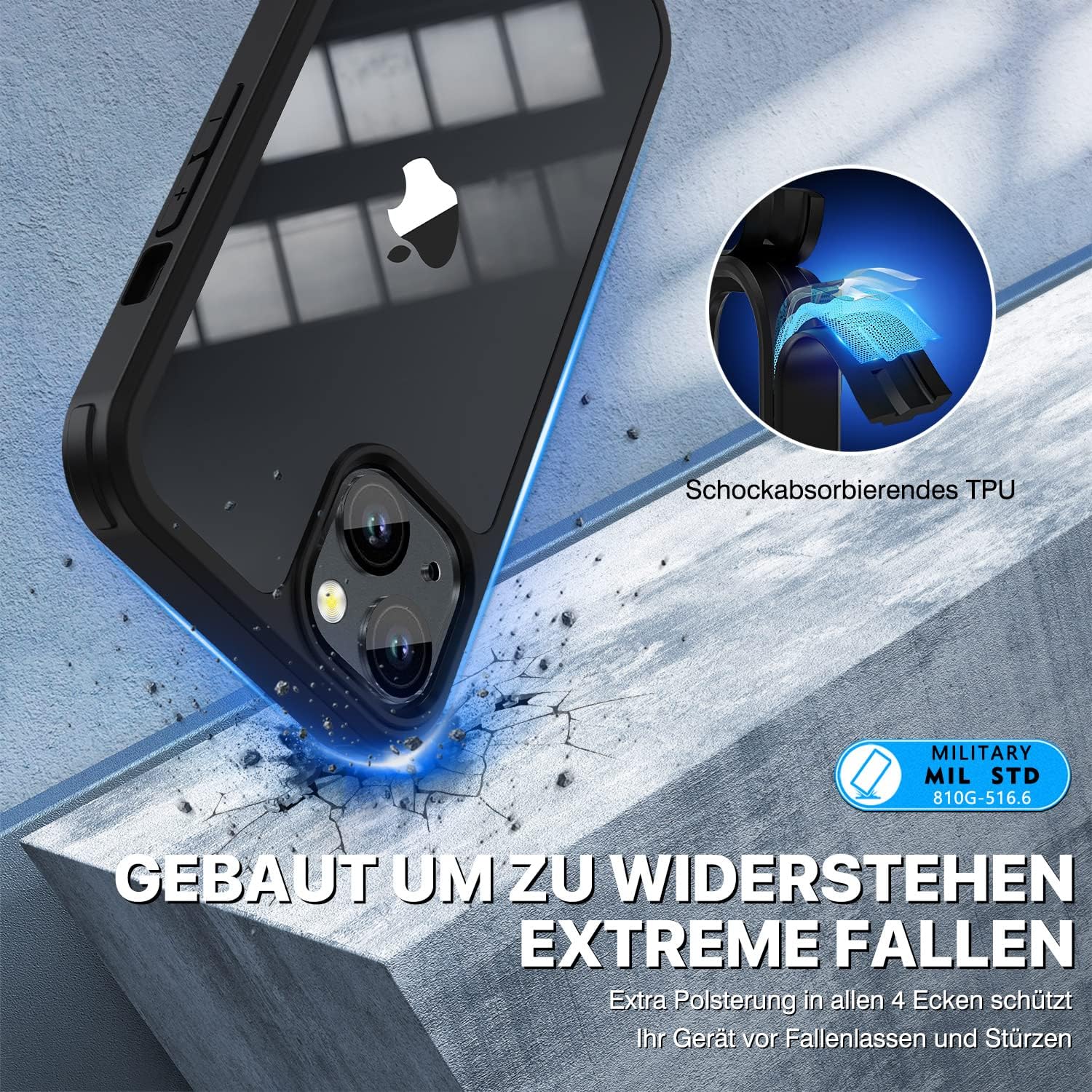 Detalle 2 de CENHUFO iPhone 13 Hülle 6,1 Zoll