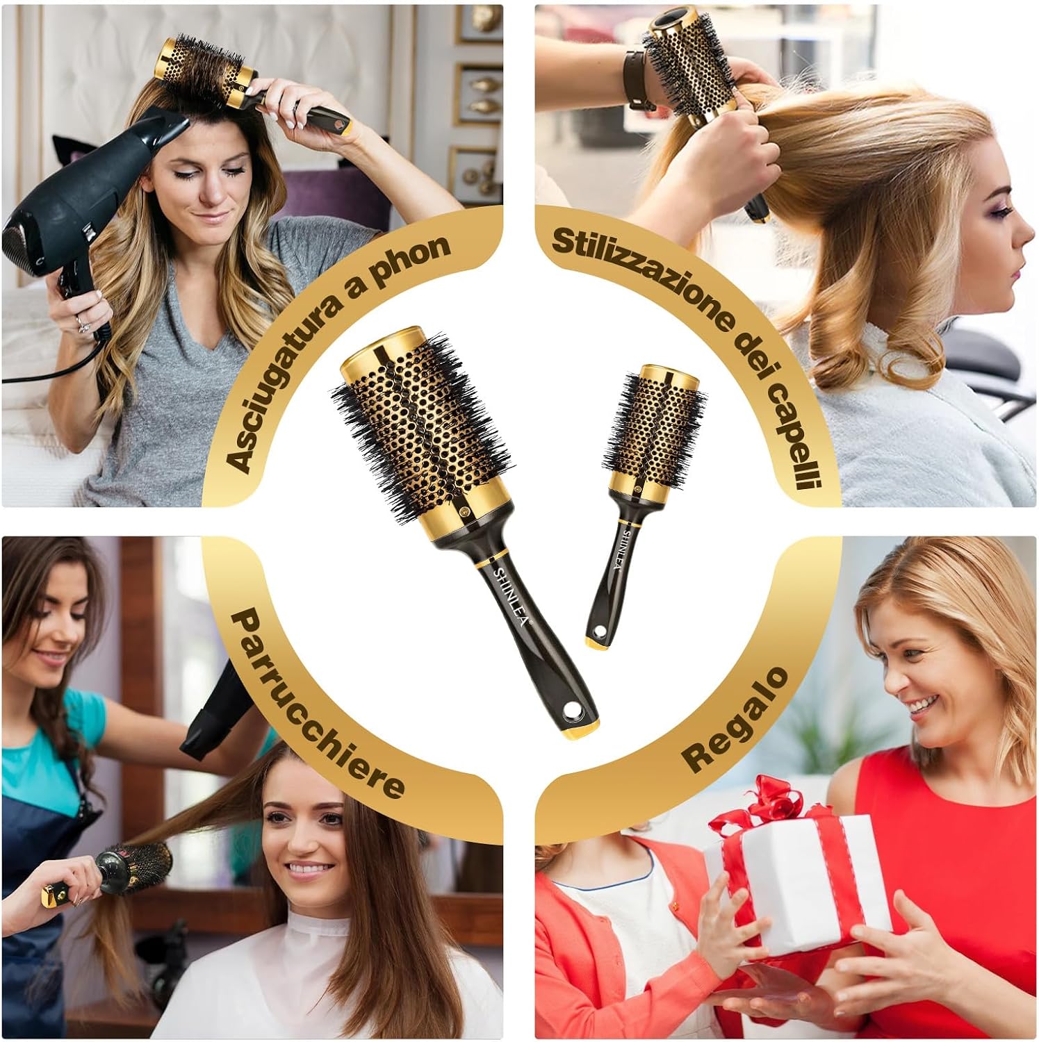 Thumbnail 5 de Shinlea Spazzola 53 mm per capelli ricci