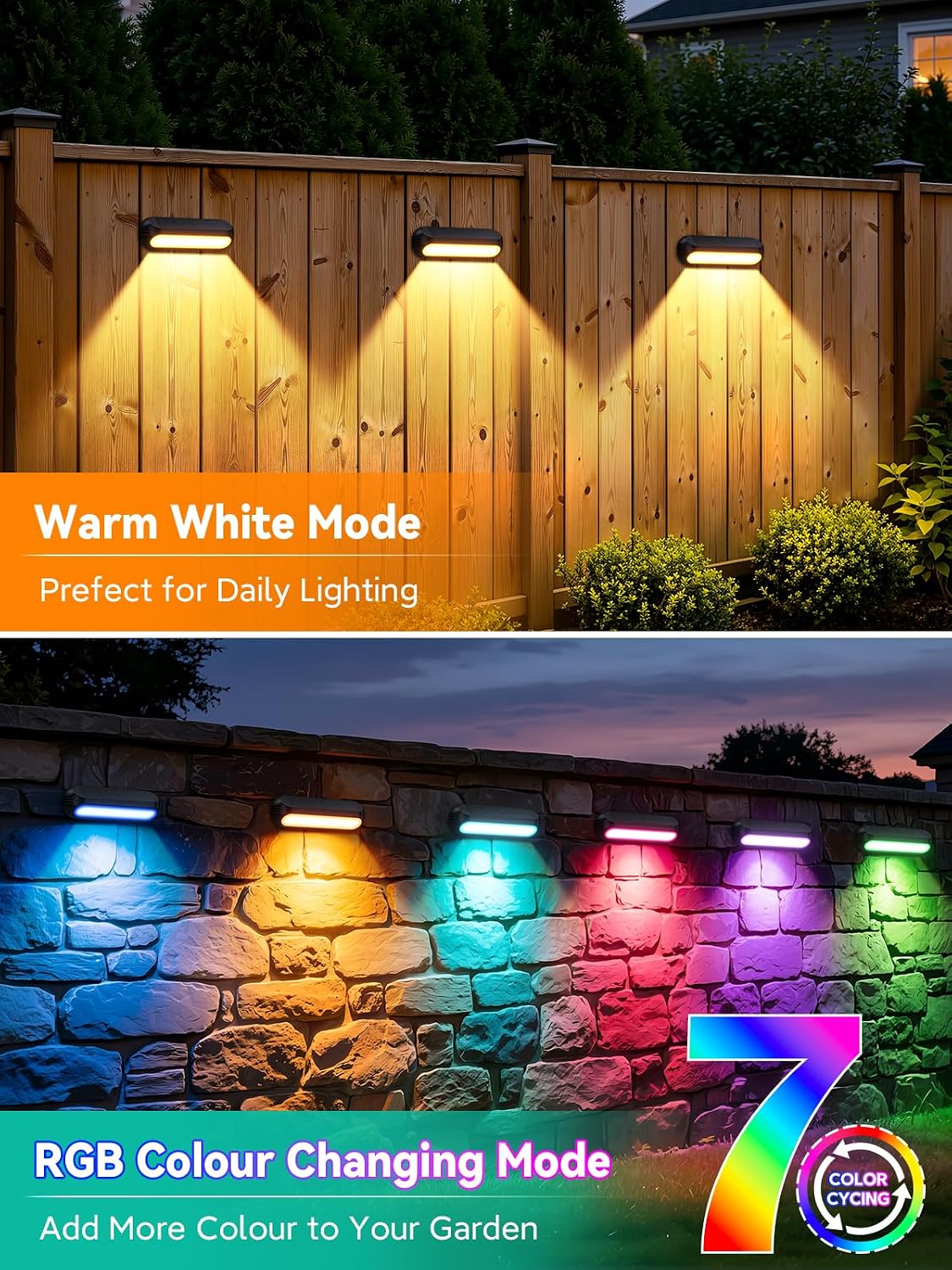 Detalle 2 de GEARLITE Solar Lights Outdoor Garden 4 Pack