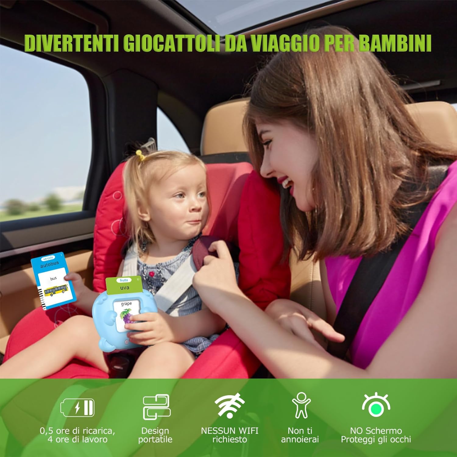 Thumbnail 4 de Talking Flash Cards parlanti per bambini 3+ anni 🧩