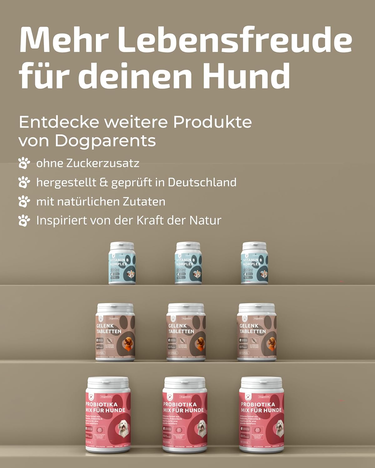 Thumbnail 6 de DOGPARENTS Prä & Probiotika Hund 670 Mrd. KBE