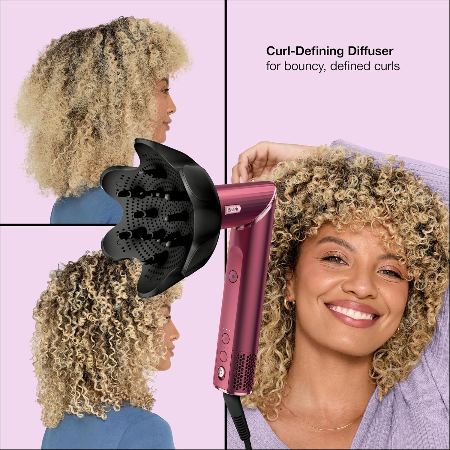 Detalle 2 de Shark FlexStyle hair dryer brush 1.5 lb 💇♀