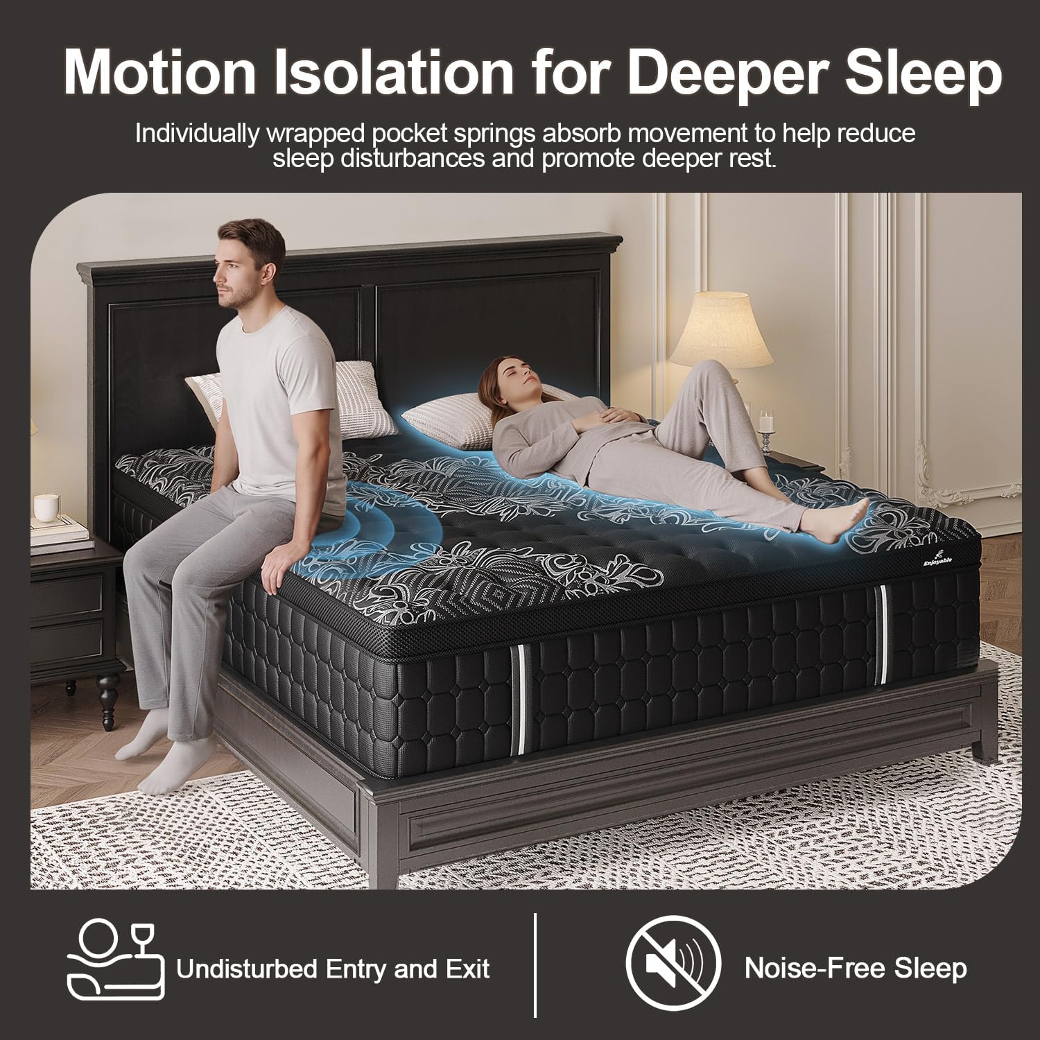 Detalle 1 de Skyhedon Hybrid Mattress, 14-Inch