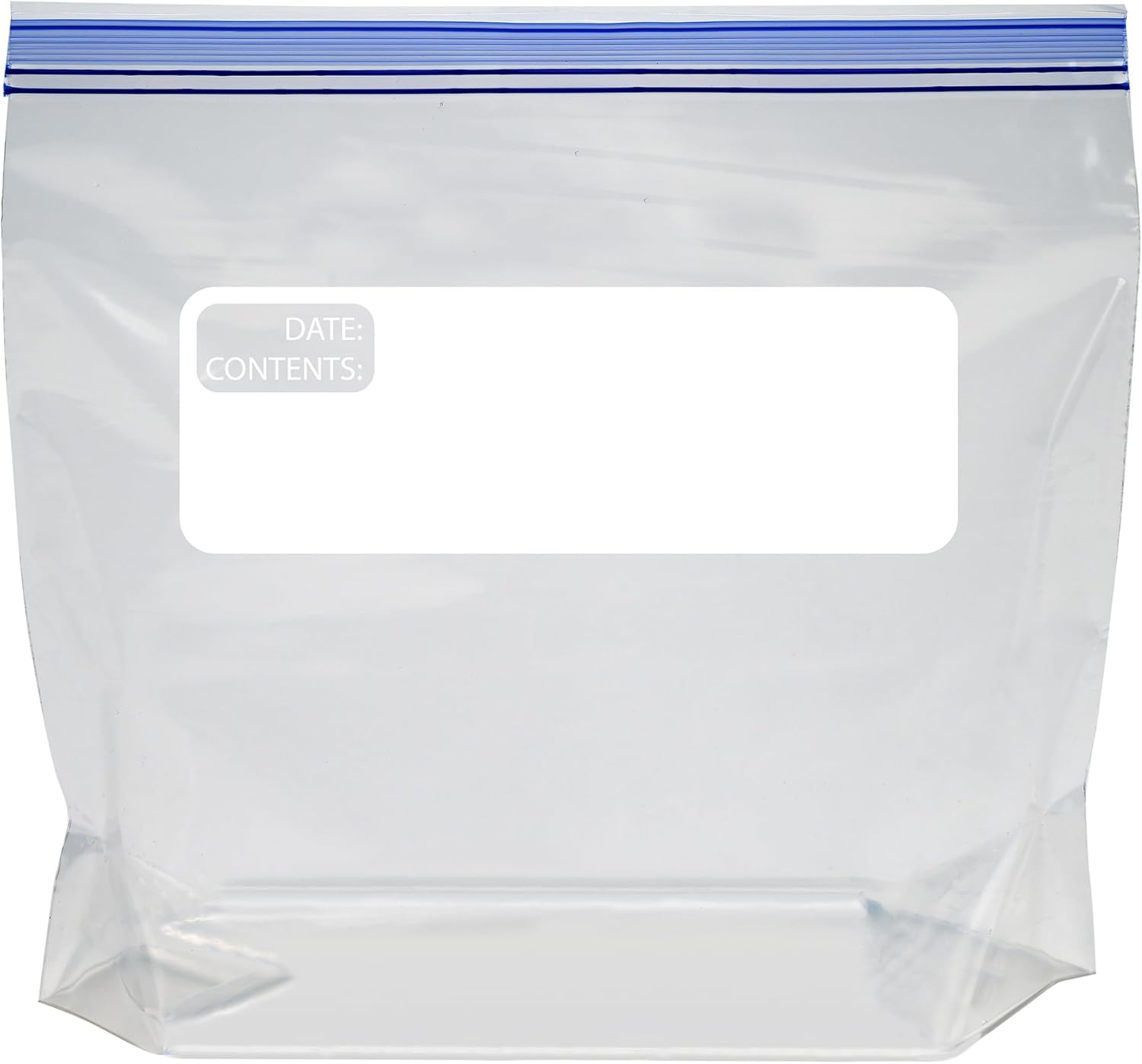 Detalle 2 de Amazon Basics 1-qt freezer bags, 120 pcs