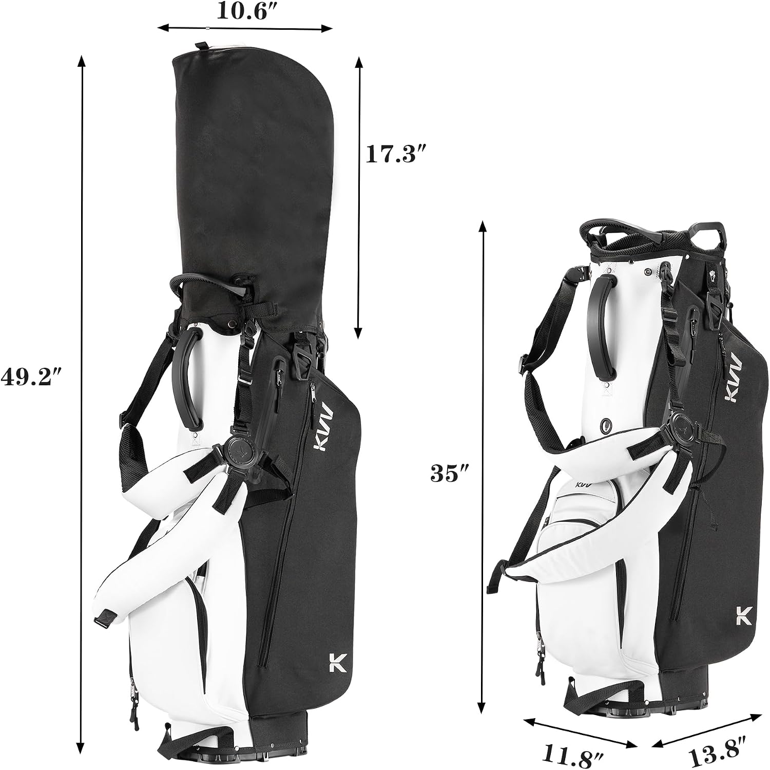 Thumbnail 4 de KVV Golf Stand Bag with 7-Way Dividers