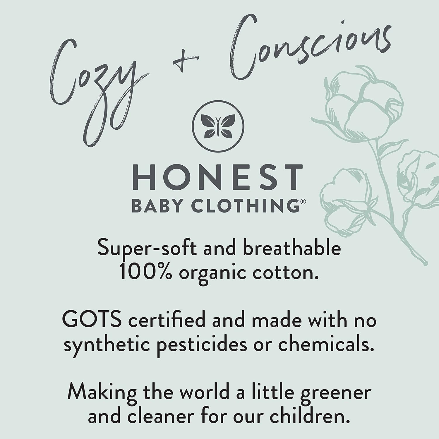 Thumbnail 6 de HonestBaby Baby-Girls Multipack Leggings: Organic Cotton, Soft & Versatile