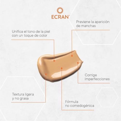 Thumbnail 11 de ECRAN SUNNIQUE – Protector Facial SPF 50+ con color y tratamiento antimanchas (50 ml)