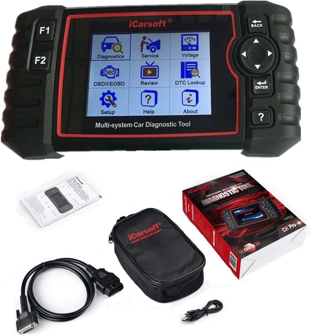 Detalle de iCarsoft CR Pro – urządzenie diagnostyczne OBD II z ekranem 4 cale