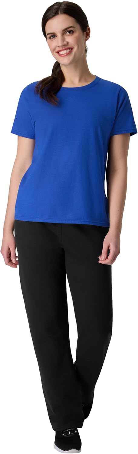 Thumbnail 6 de Hanes EcoSmart O4634 Women's Open-Bottom Fleece Sweatpants