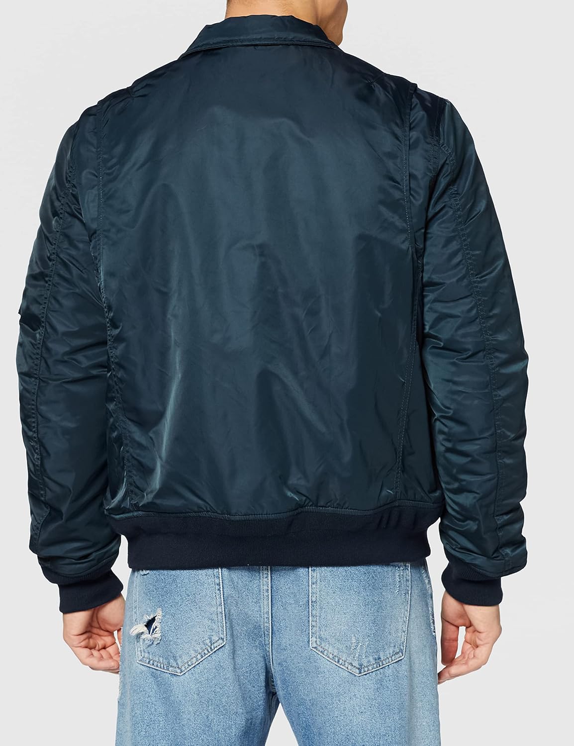 Thumbnail 6 de Veste homme Schott NYC 210100 – fermeture éclair, manches longues