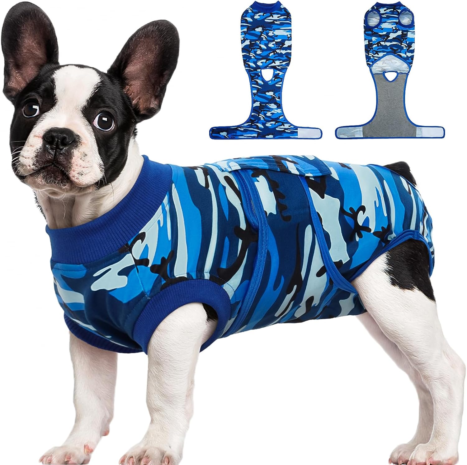 Detalle de Kuoser Dog Recovery Suit Cotton-Spandex Blend