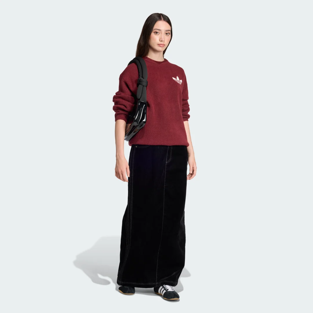 Thumbnail 2 de Pantalón de punto adidas Originals Athletic Dept, color Burgundy