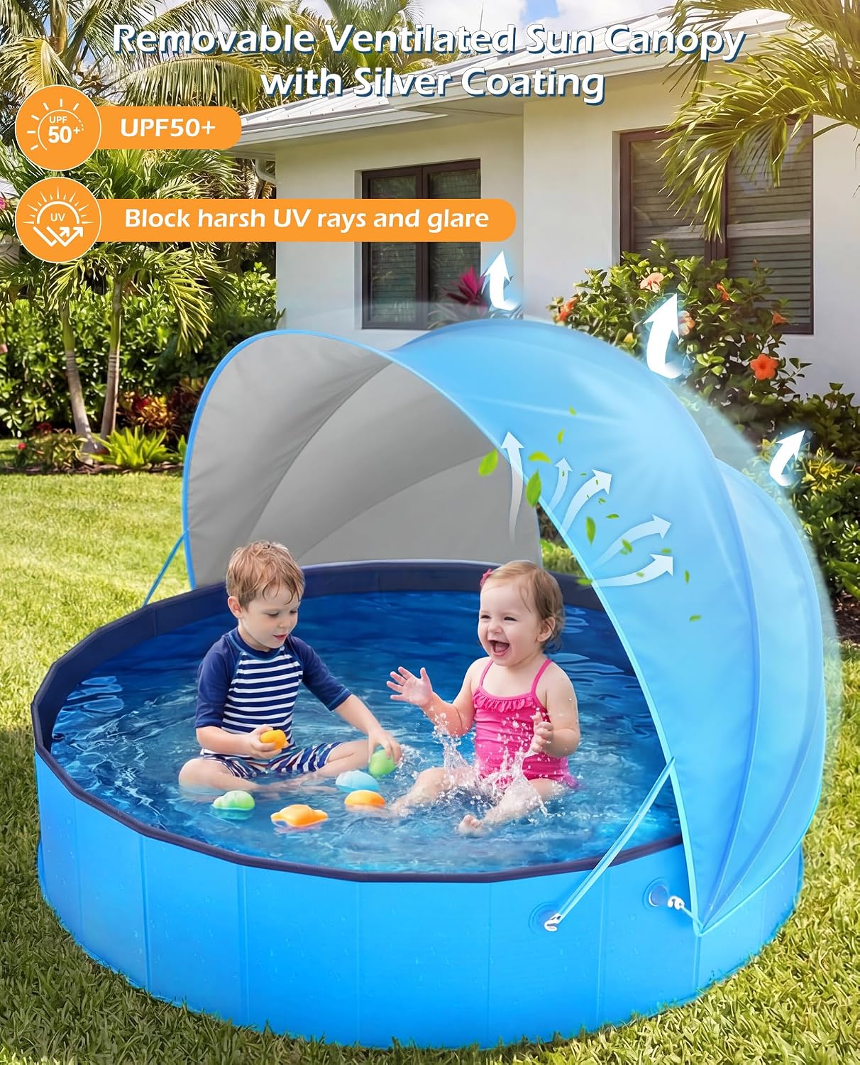 Detalle 2 de Jasonwell Kiddie Pool, 79-inch