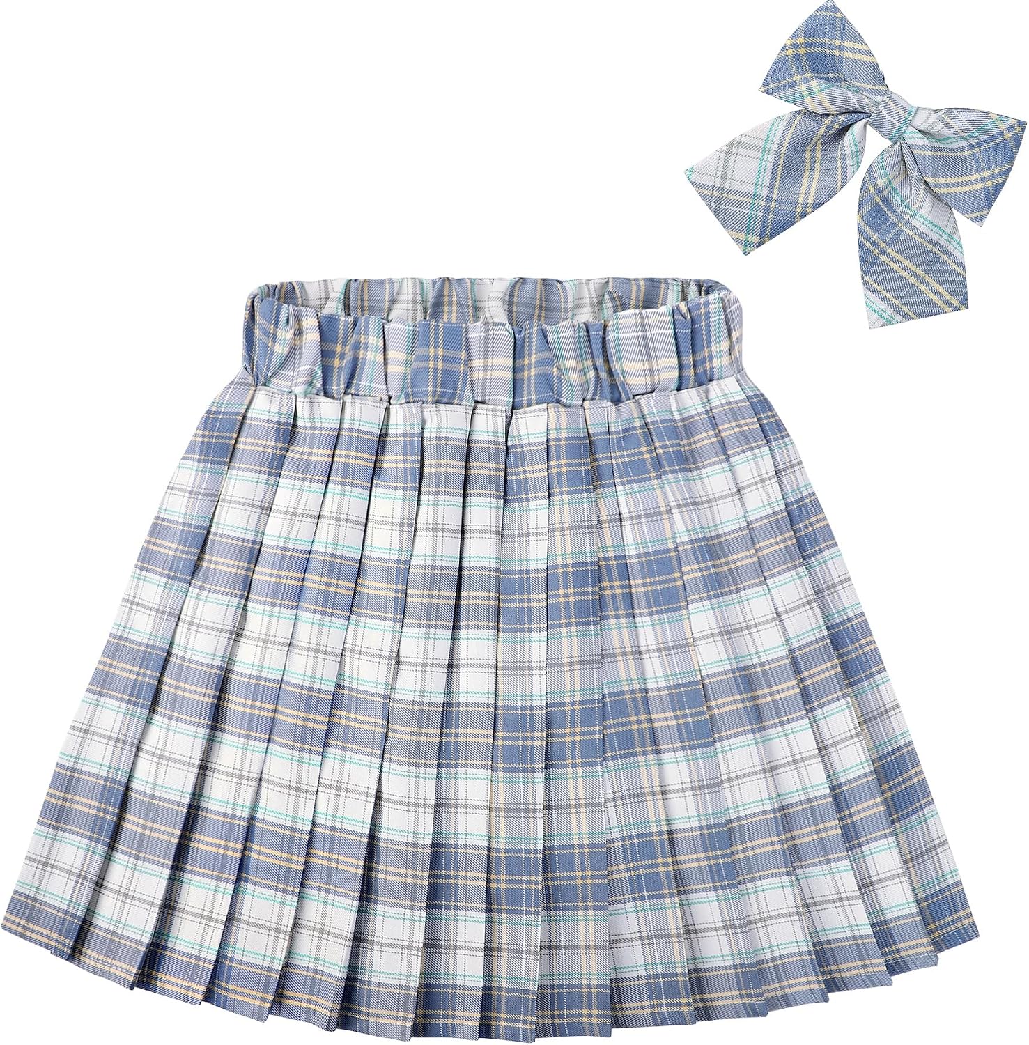 Detalle de KEREDA Girls' Pleated Mini Skirt, Polyester