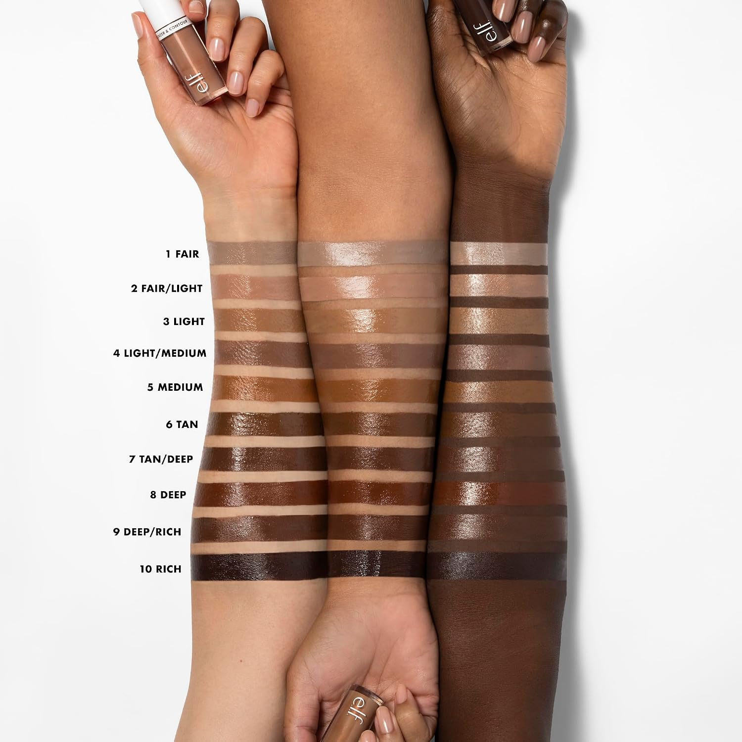 Thumbnail 5 de e.l.f. Camo Liquid Bronzer & Contour (8 Deep) – hochpigmentierter flüssiger Bronzer & Kontur mit natürlichem Glow
